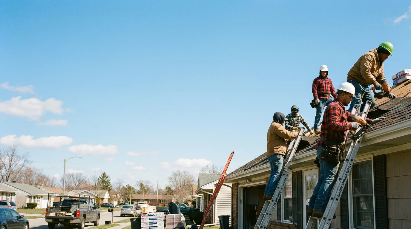 Roofing in Barton City, MI near me